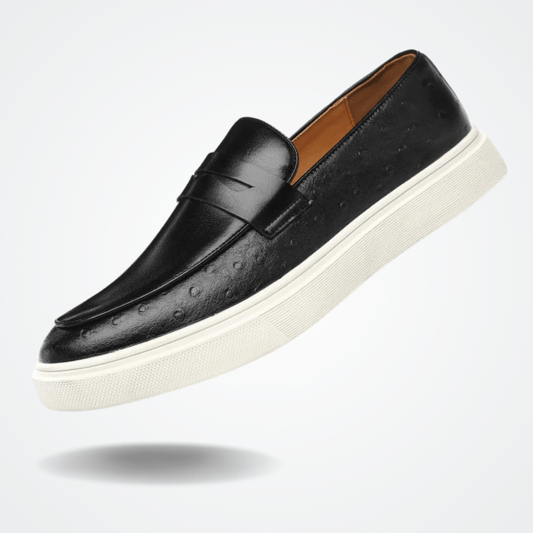 Leather Moccasin Slip-On for Men by Lennard